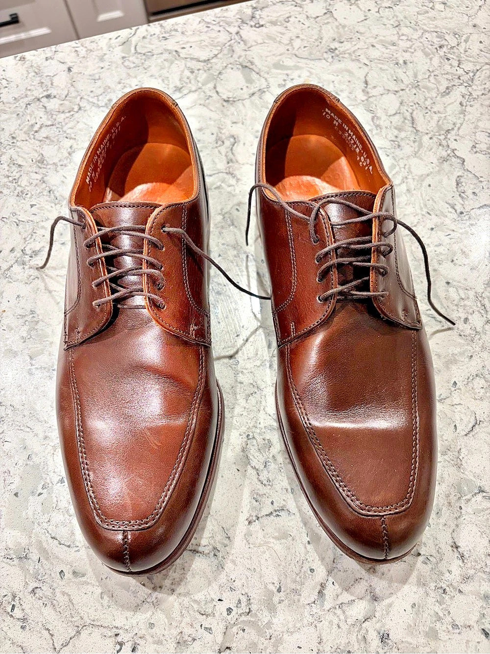 Cole Haan Park Avenue Leather Oxfords in Brown US 10 C